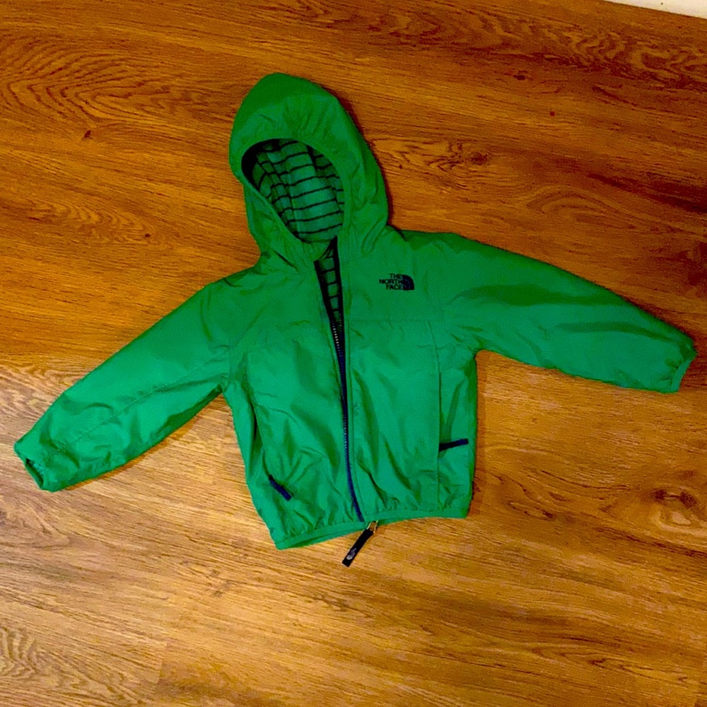Toddler reversible north face jacket